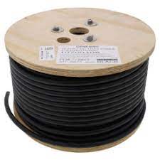 14/4MSR250-600V 14/4 STRANDED  THHN 600V TRAY CABLE BLACK MINISPLIT Wire Black 250' Roll