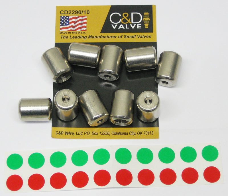 REFRIGERANT LOCKING CAP (C&D)