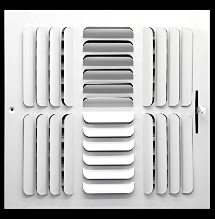 404M 14X14 SUPPLY  GRILLE FOUR WAY
