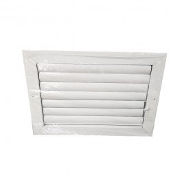 A301HM 14X06 ALUMINUM ADJUSTABLE CURVED BLADE CEILING GRILLE