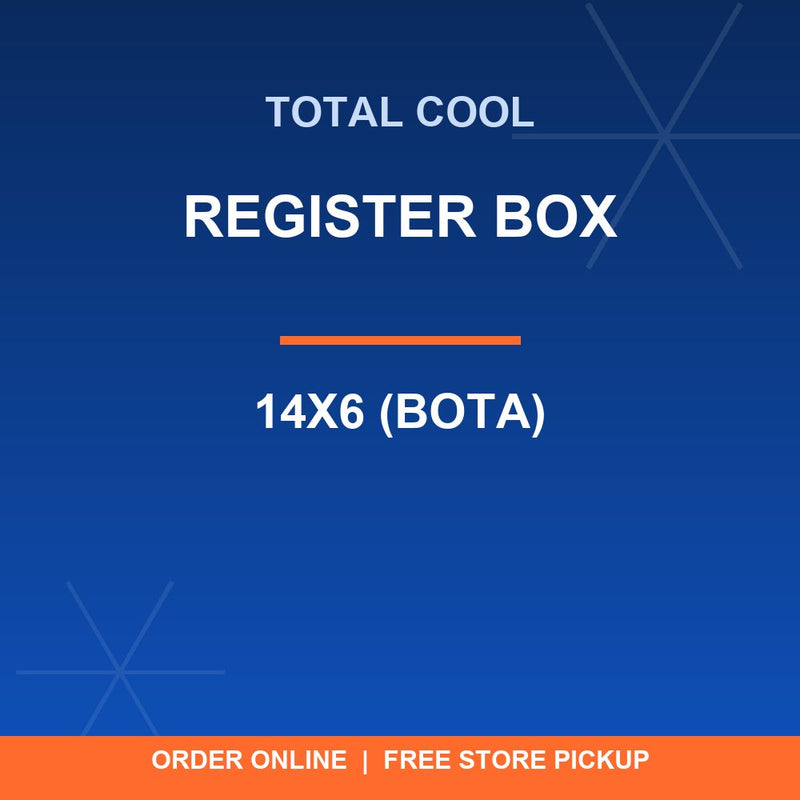 REGISTER BOX 14X6 (BOTA)