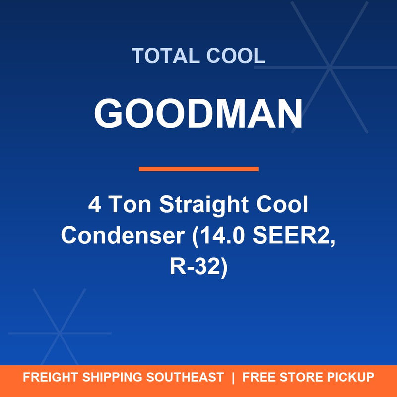 Goodman 4 Ton Straight Cool Condenser (14.0 SEER2, R-32)