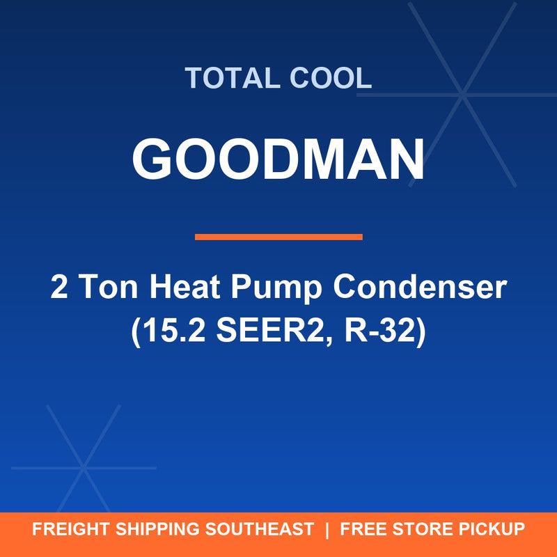Goodman 2 Ton Heat Pump Condenser (15.2 SEER2, R-32)