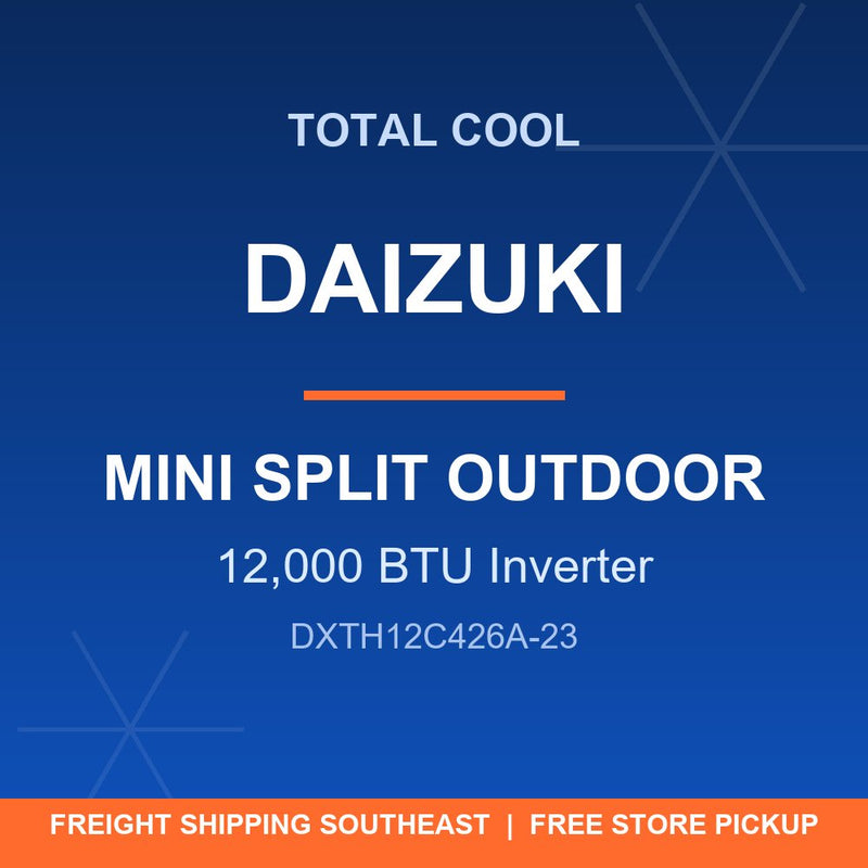 Daizuki 12,000 BTU Inverter Mini-Split Outdoor Unit (23 SEER, R-410A)