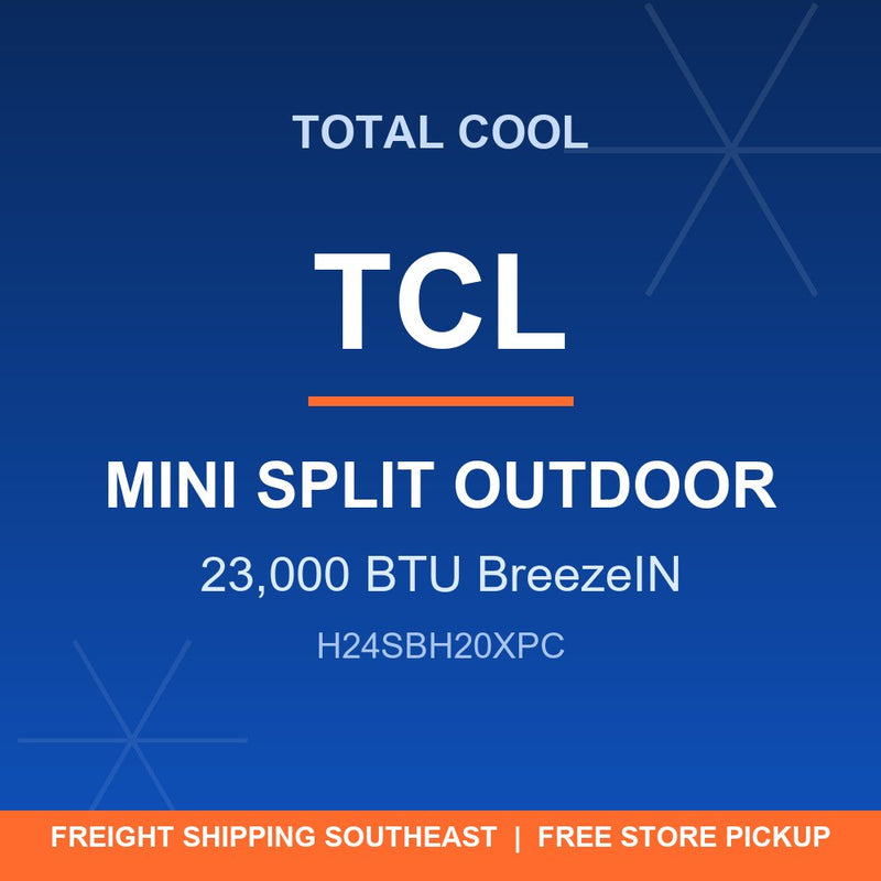 TCL 23,000 BTU BreezeIN Mini-Split Outdoor Unit (23 SEER2, R-454B)