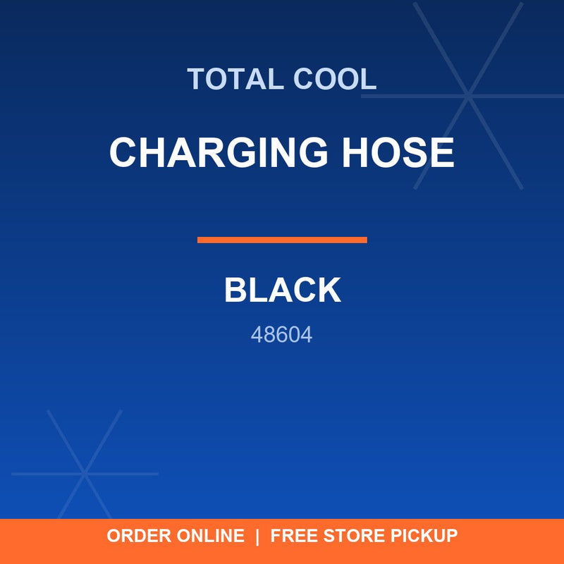 48604 CHARGING HOSE BLACK